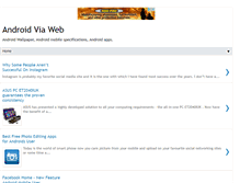 Tablet Screenshot of androidviaweb.com